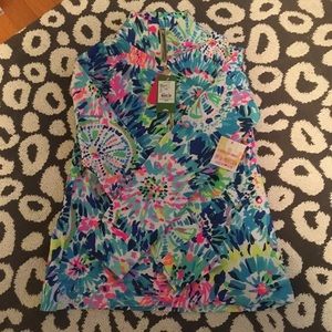 Lilly Pulitzer Dive In Skipper Popover NWT